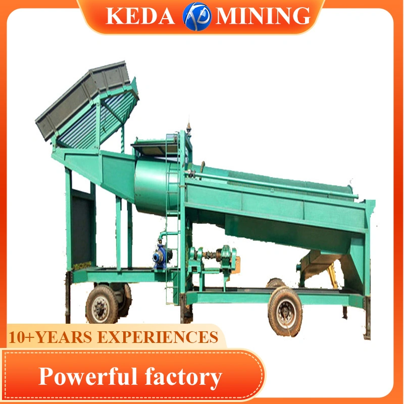 Gold Trommel Type Gold Mine Separating Machine