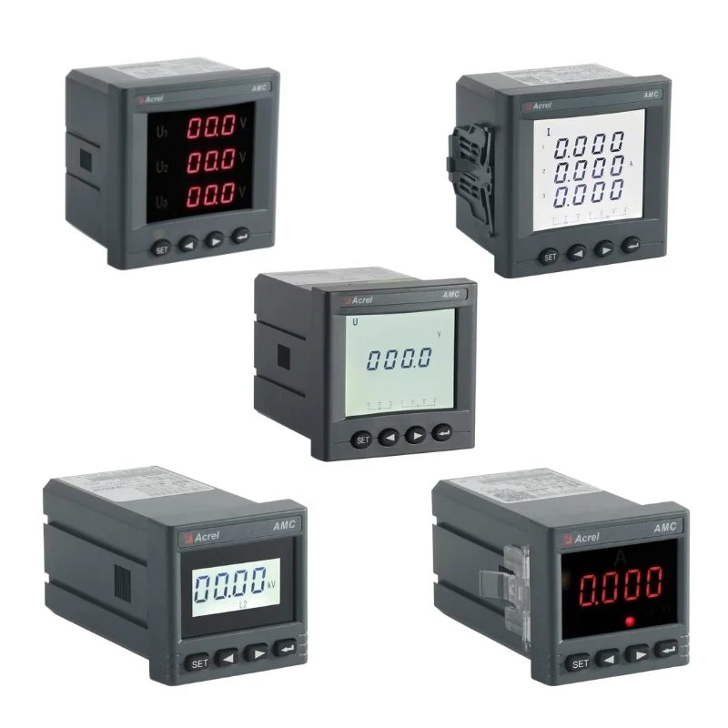 Panel Single Phase and Three Phase Digital Current Meter From Acrel Factory