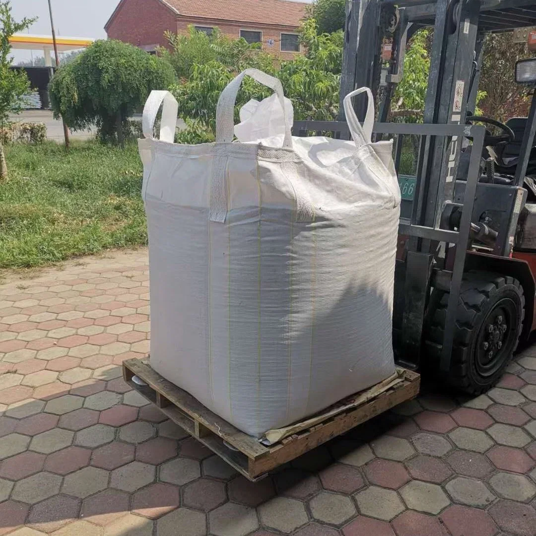 1 Ton 1000kg Woven FIBC Bulk Big Bag for Agriculture Corn Sugar Salt Grain Corn Food Chemical Industry Lime Mineral Poultry Feed Fertilizer Packing