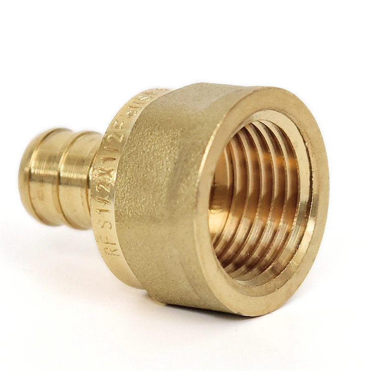 Us Market Cupc Certificate Coupling Female NPT 1/2&quot; Pex*1/2&quot; Fip Pex Brass Fitting