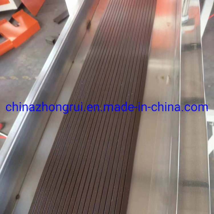 PE/PP/PVC Wood-Plastic Extrusion Production Line/PE Wood-Plastic Extrusion Profile Unit Zhongrui Plastic Machine