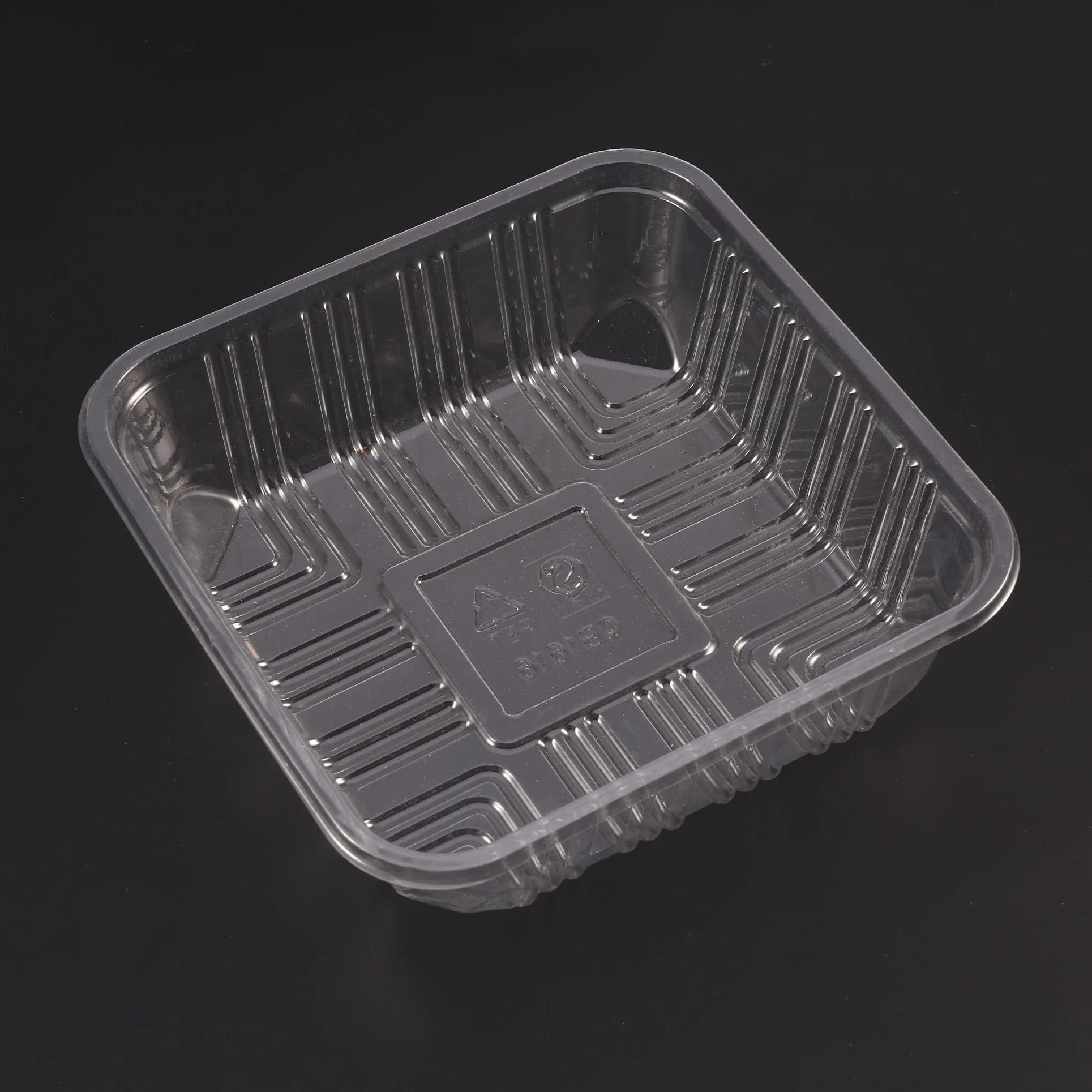 Food Tray  PET OEM Rectangle Serving Snack Nut Potato Chips Packaging Container