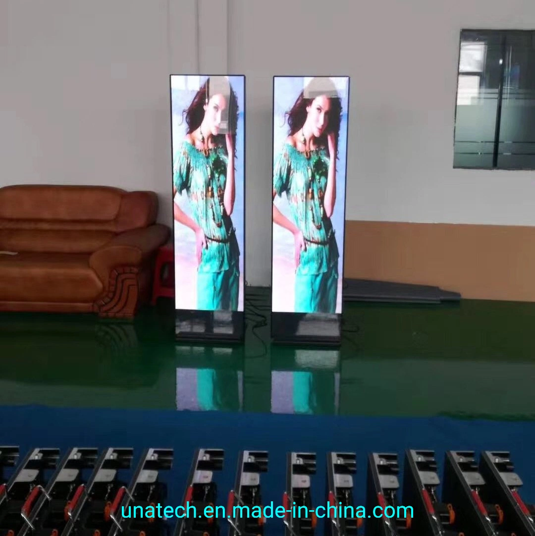 Tienda Interior P3/P4 RGB Digital Poster Display Ad Sign LED Pantalla Panel de vídeo