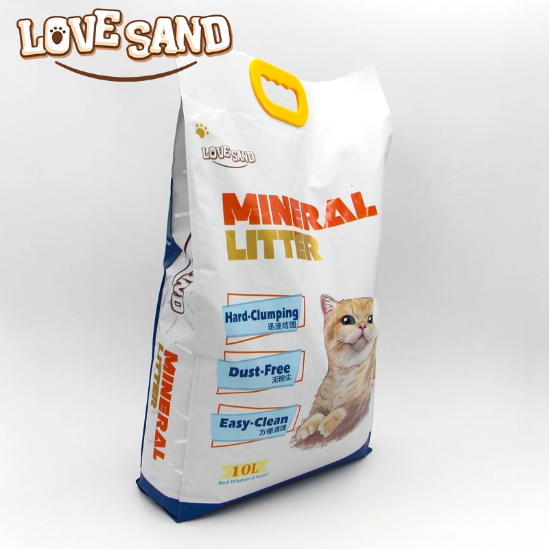 Dust Free Factory Supply Easy Clean New Mineral Sand Pet Product