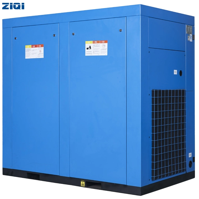 22kw 30HP/6bar 380V Aire de refrigeración VSD de doble etapa 148cfm Delta Bomba de aire de tornillo para compresores de aire para equipos industriales generales