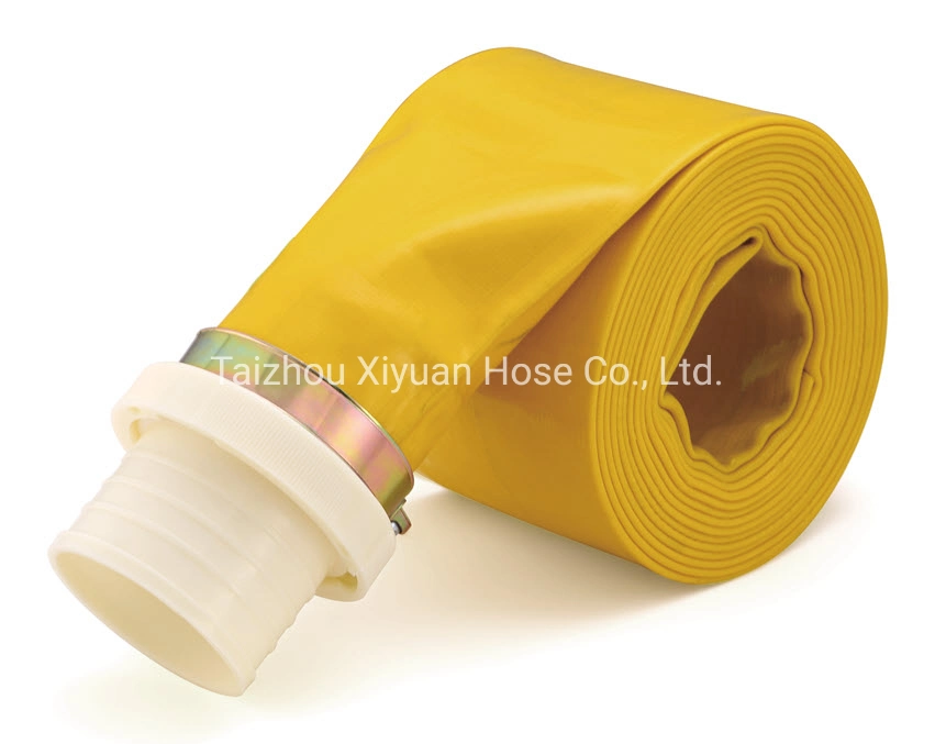 Manufacturer PVC Water Delivery Hose with Plastic Connector