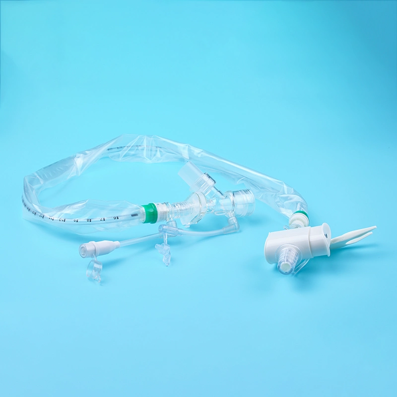 24 Hours 72 Hours Dispsalble Closed Suction Catheter System with Full Sizes