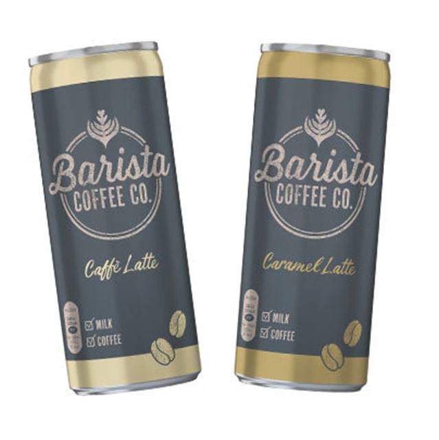 330ML 250ml precio Mayorista/Proveedor de impresión personalizada bebida de café en lata cerveza fría bebida de café a granel en venta