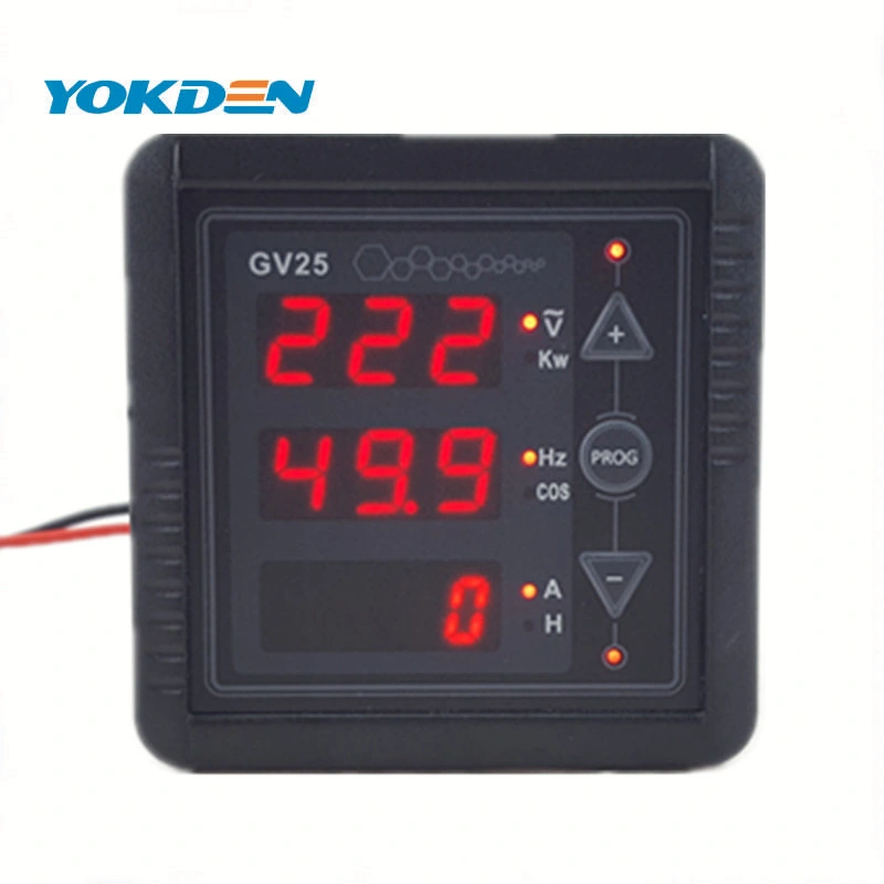 Gv25 Volt Current Frequency Hour Combination Meter