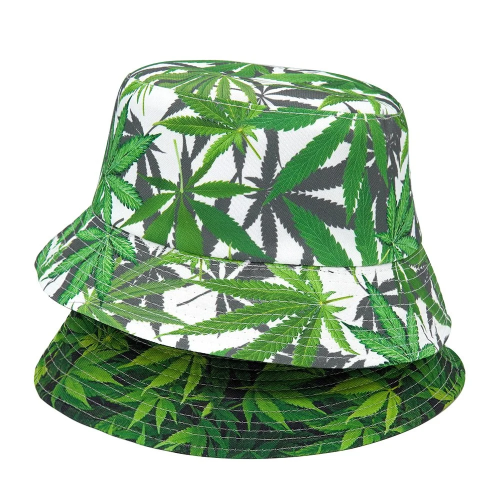 Custom Sublimation Printing Double-Sided Bucket Hat All Over Printing Bucket Hats