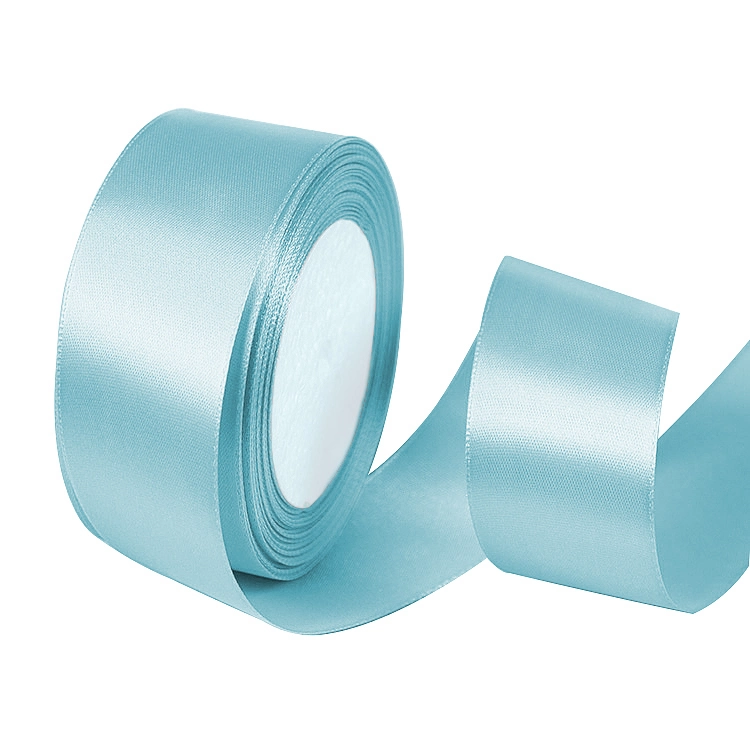 Manufacturer Wholesale/Supplier Ribbon Satin, 2cm Drak Green Single Face Satin Gift Ribbon