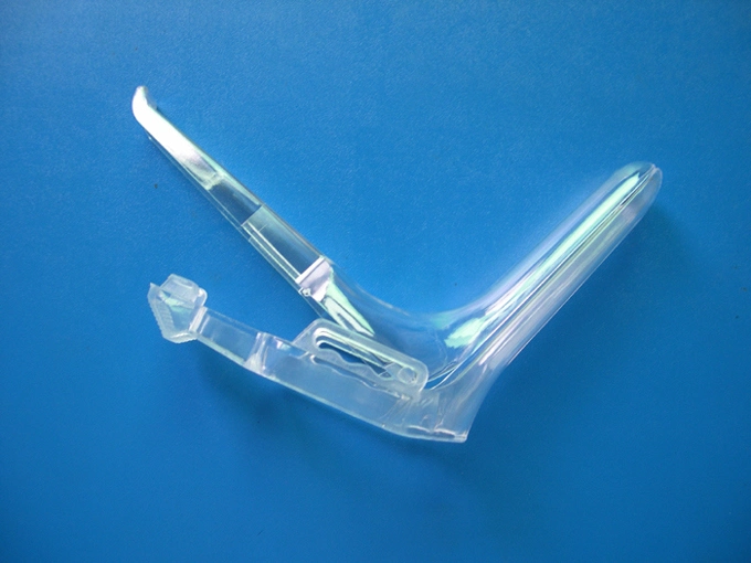 Disposable Gynecological Vaginal Speculum with Lateral Screw