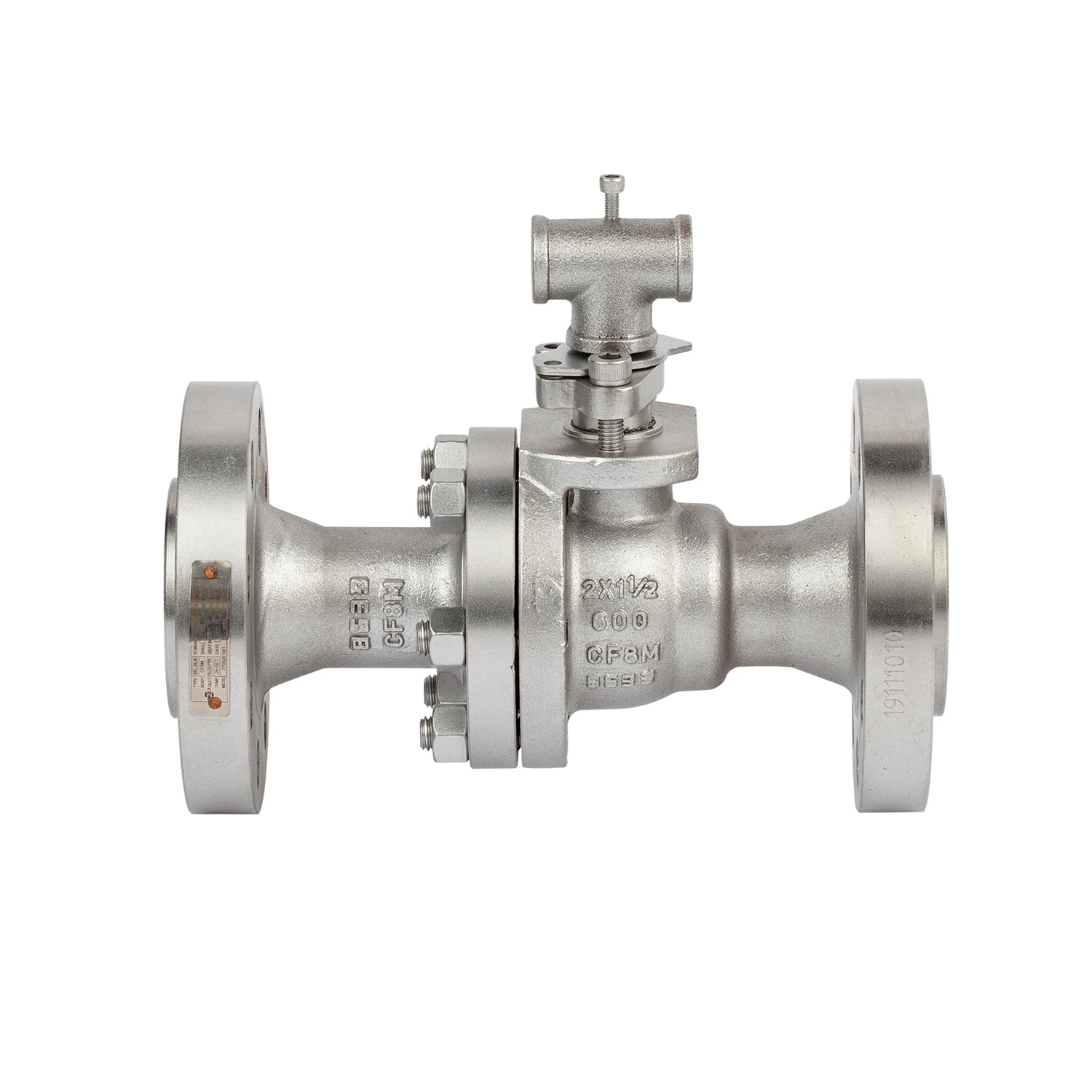 API 6D 2 PC Gear Operate Stainless Steel/Carbon Steel Floating/Trunnion Cast Ball Valve Gas Valve