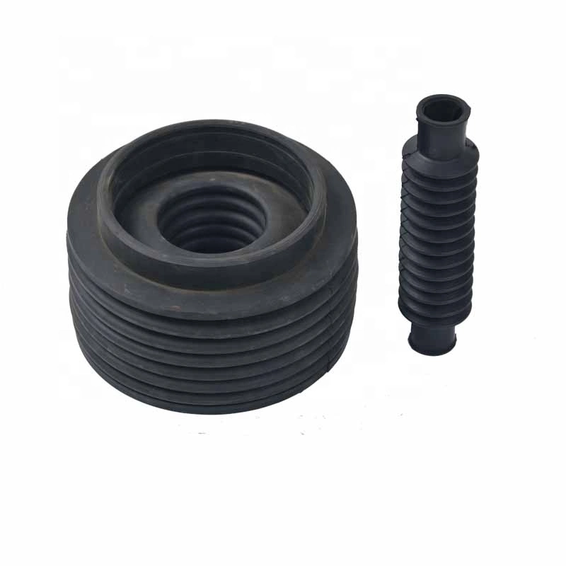 Silicone Pipe Sleeve Rubber Bellows Dust Cover Corrugated Pipe Round Flexible Rubber Hose