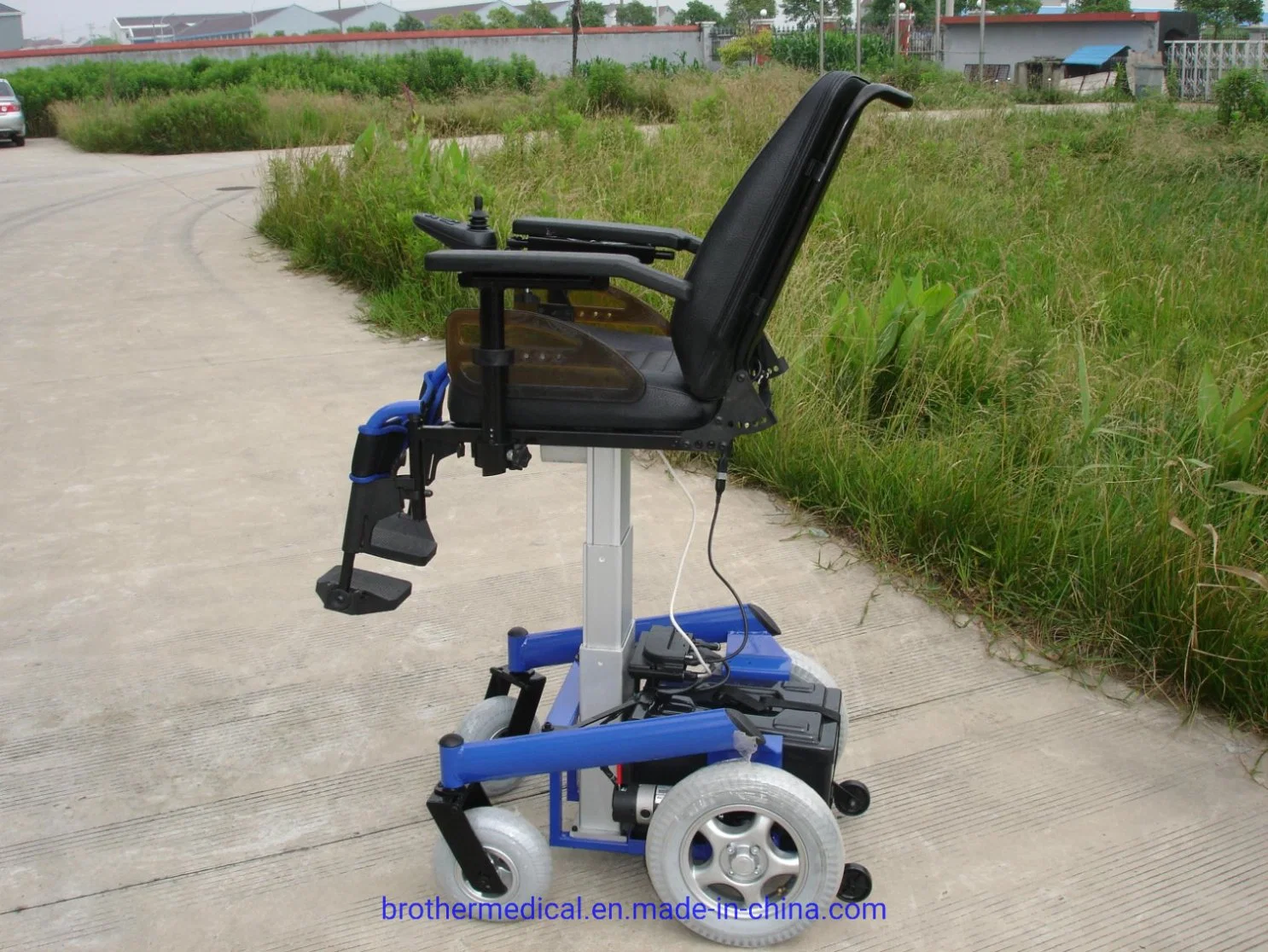 Cheap Price Elevating Electric Wheelchair Silla De Rueda Electrica Electric Mobility Scooter