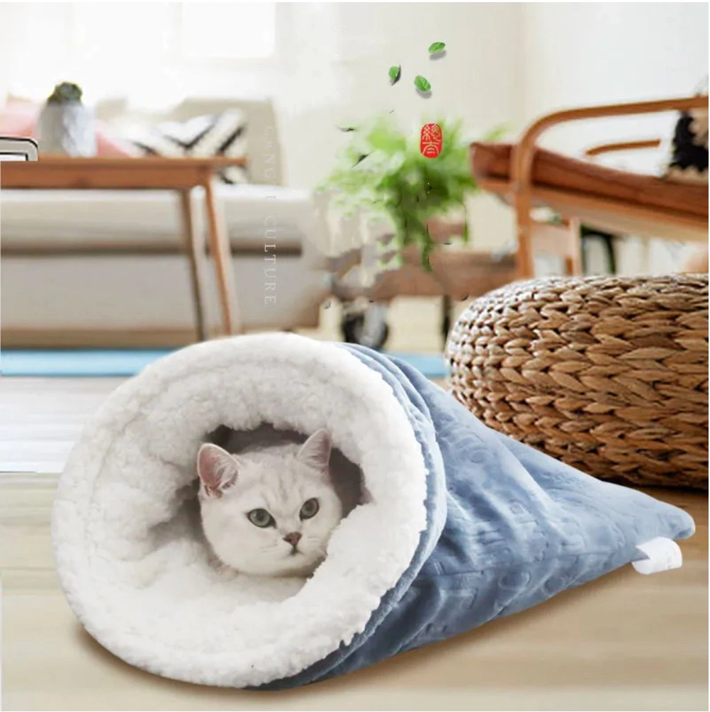 Sleep Bag Cat Nest Bed, Creative Pet Sleeping Bed, Pet Nest for Cat Products Accessories