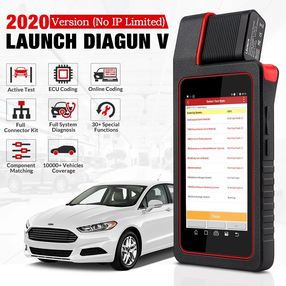 شغّل X431 Diagun V Auto Diagnostic Tools