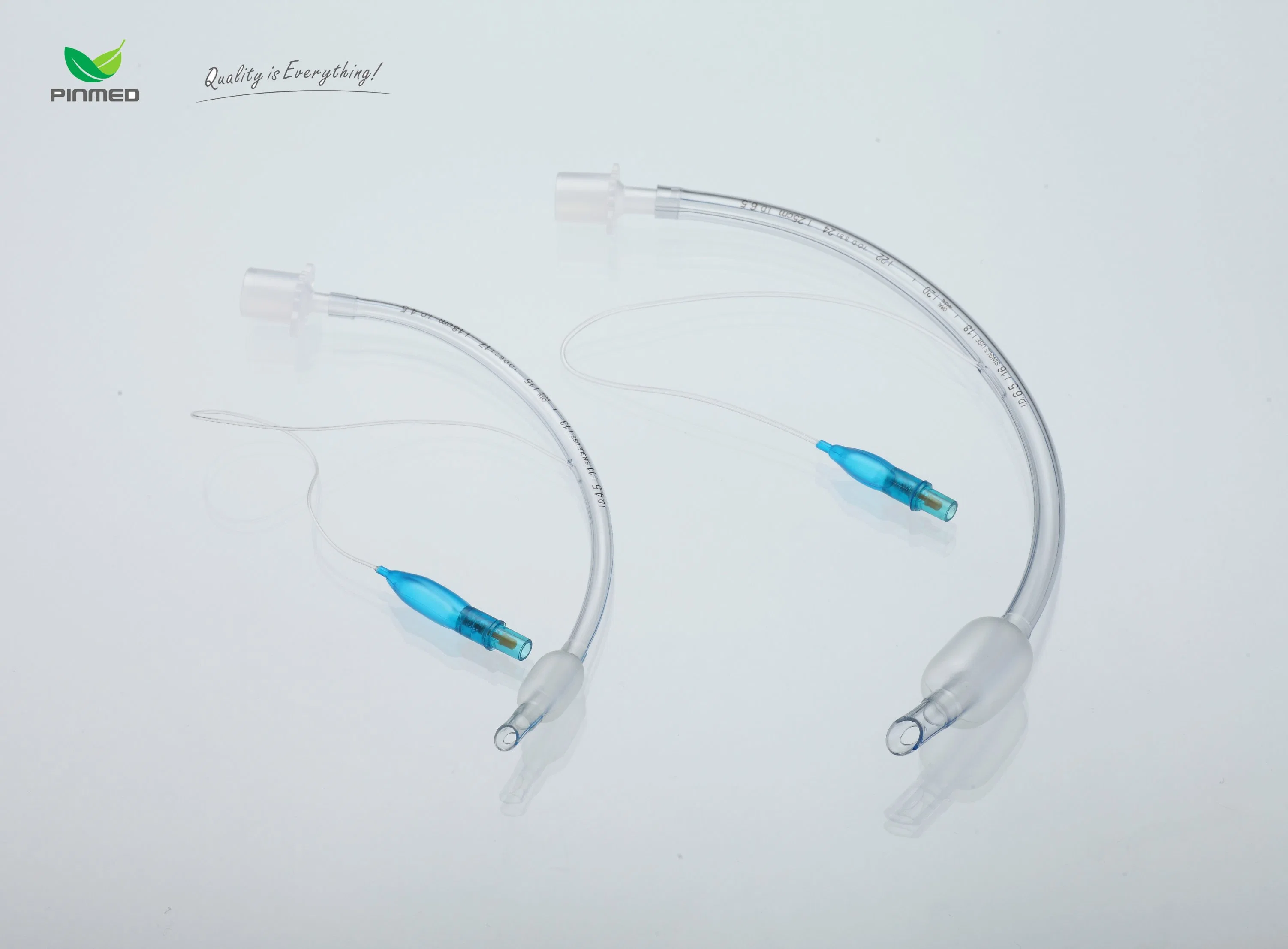 Emballées individuellement buccal jetable souple Tube endotrachéal Uncuffed