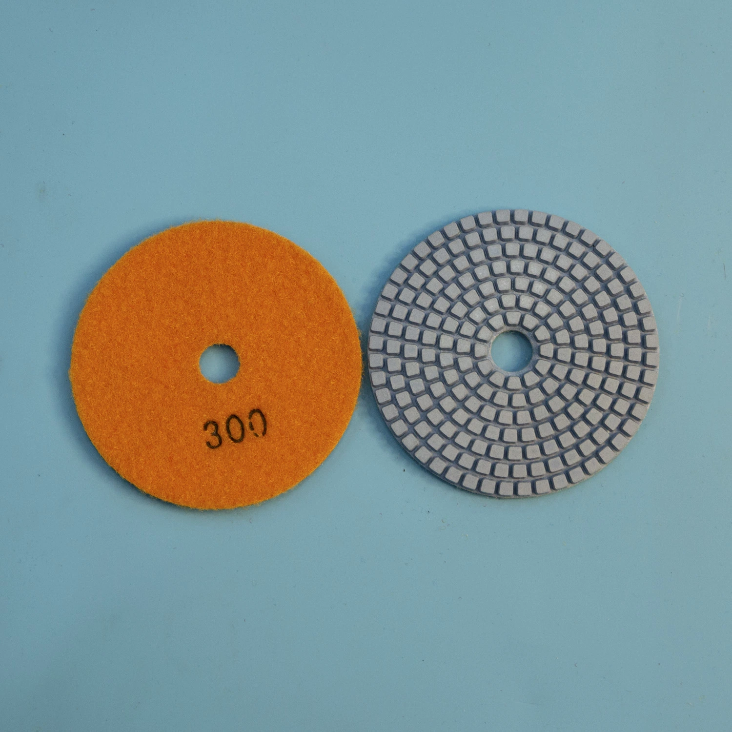 4 Inch/100mm Wet Dry Diamond Polishing Pad for Polishing Granite Marble Stone Quartz and Engineered Stone 7 PCS