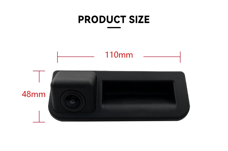 Wemaer OEM Rear View Camera HD Wide Angle Night Vision Shockproof CCD Sensor System Mini Car Camera for VW Audi Porsche