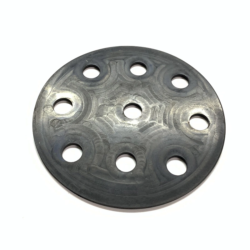 Custom Round Flat Pure Round Hole Silicone Rubber Seal Gasket