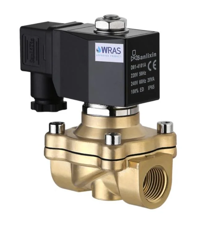 Solenoid Valve -- Piloted Operated--Wras-- Brass Body