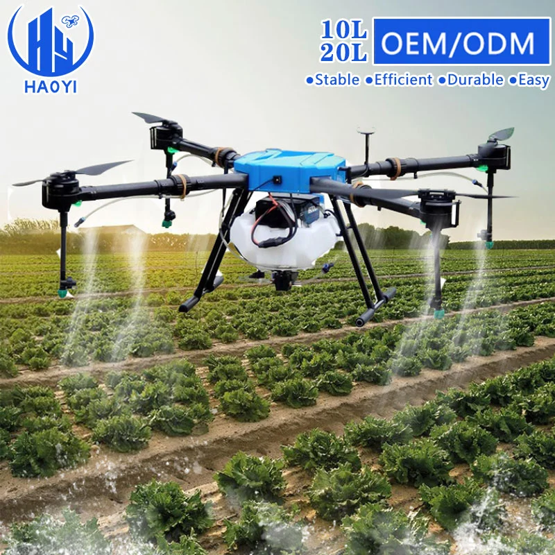 10L 20L Lt 4 6 Axis Rotor Dron Pulverizador Agricola Agricultural Spray Drone Fumigador Precio with Fpv Camera