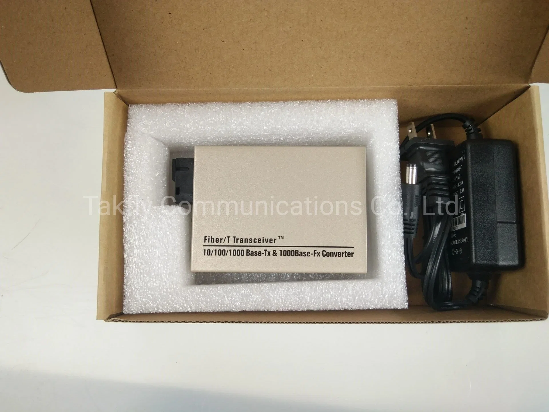 10/100/1000m/10g Sm/mm Dual Fiber SFP Industrial Media Converter