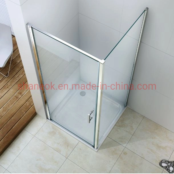 Minimalist Design Shower Enclosure with Frosted Glass Building Material