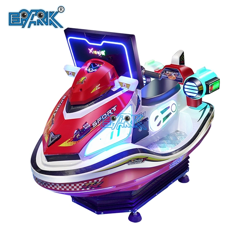 3D Motorboot Freizeitpark Water Scooter Kiddie Rides Simulation Kids Elektroauto