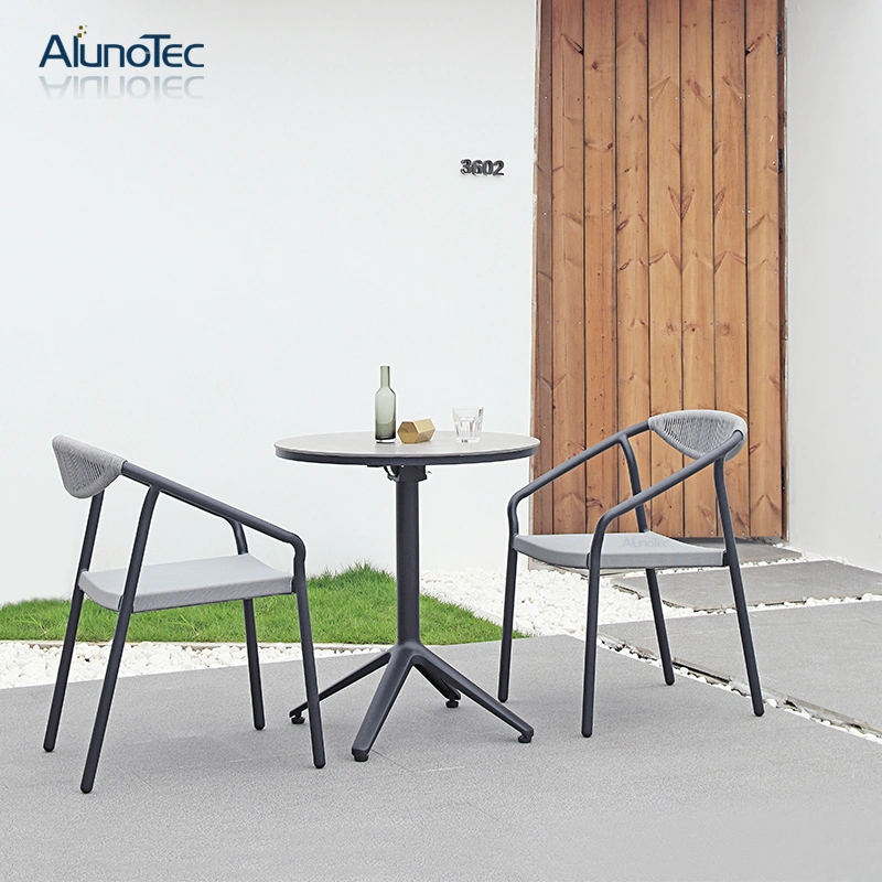Aluminium Outdoor Furniture Waterproof Coffee Table Sets Outdoor Garden Furniture