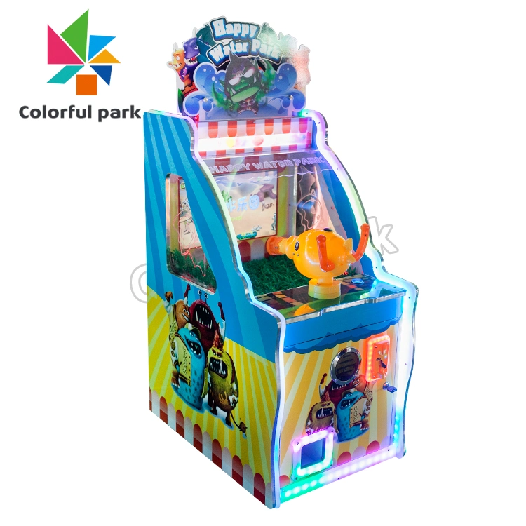 Colorful Park Coin Operated Games for Kids, Shooting Arcade Game Machine with Guns, Arcade Machine 3 in 1 Gun Shooting Game