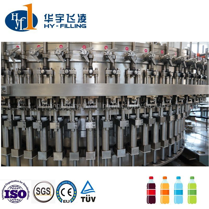 Customized 6000bph 500ml Pet Bottle Carbonated Soft Drink Cola Filling Machine