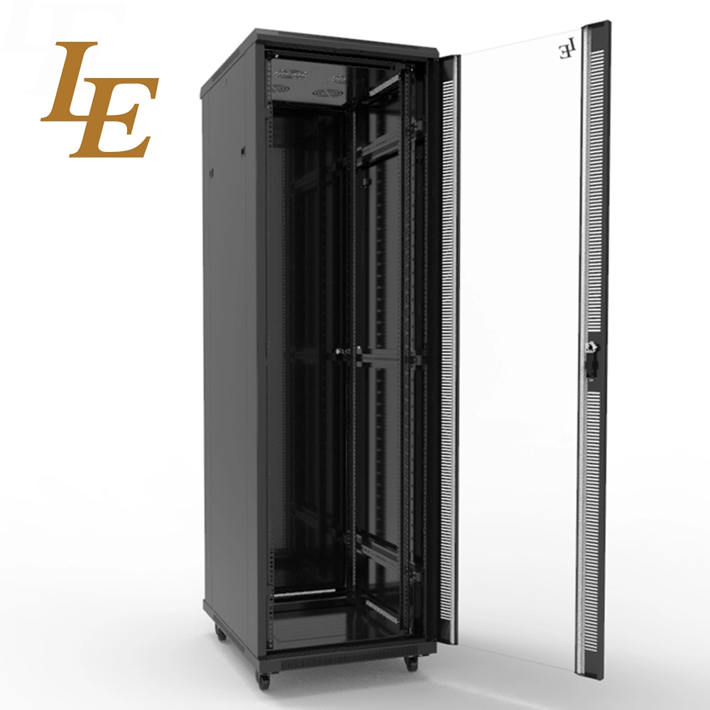 Le Server Rack Factory OEM 32u-47u Fireproof Data Server Rack Network Cabinets