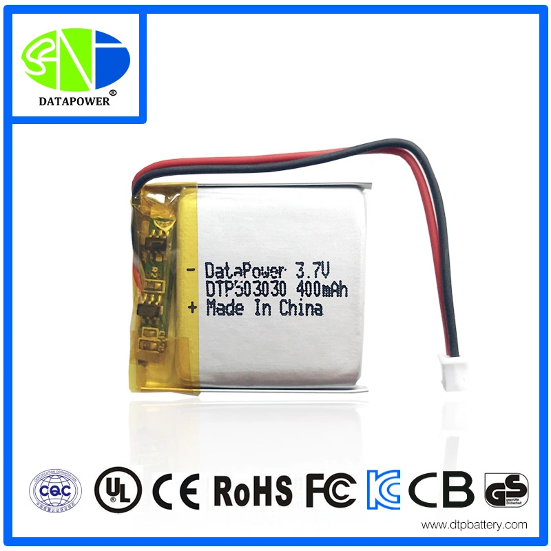 Dtp Hot Sale Kc Model Dtp503030 3.7V 400mAh for Korea Electronic Product