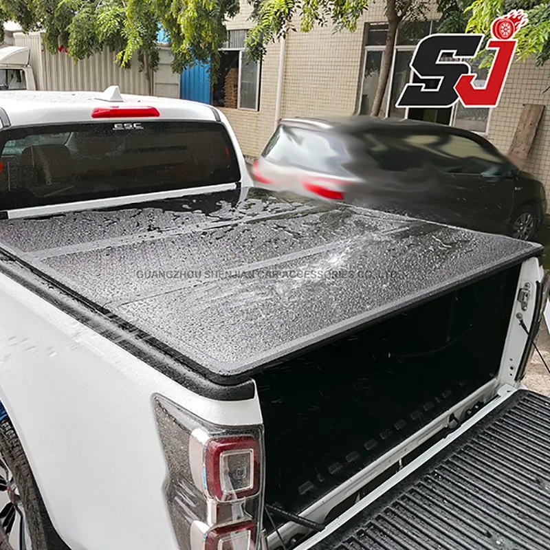 Manufacturer Professional 4X4 Pickup Truck Hard Tri Fold Tonneau Cover for Toyota Hilux Tacoma Tundra