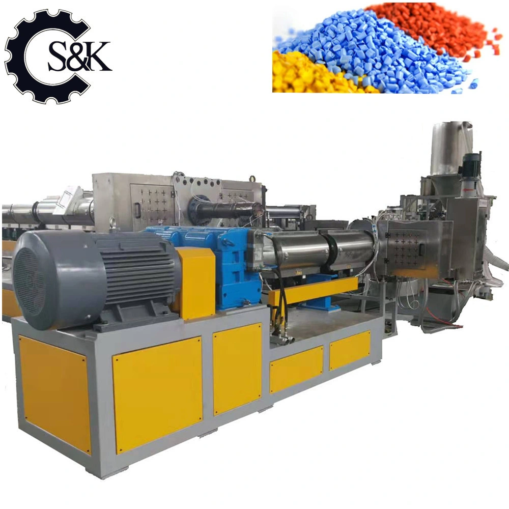 Lower Price Water Ring Die Face Cutting PE Plastic Granule Making Machinery