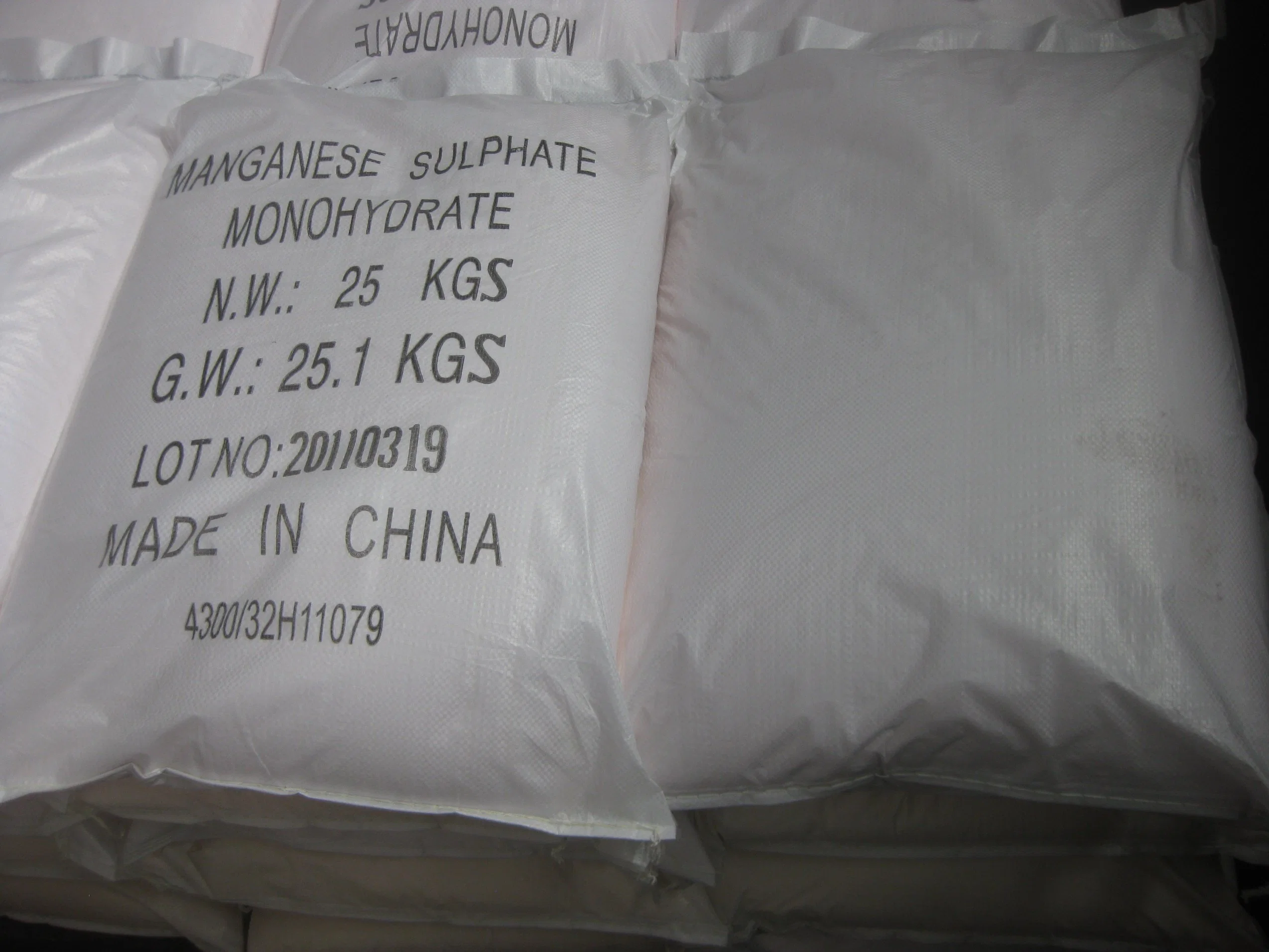 Mn 31.8% Min Feed Food Fertilizer Electronic Pharmaceutical Inorganic Chemical Manganese Sulphate Monohydrate