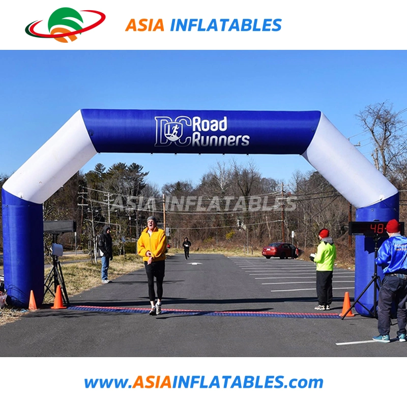 Customized Advertising Inflatable Arch with Magic Tape Logo