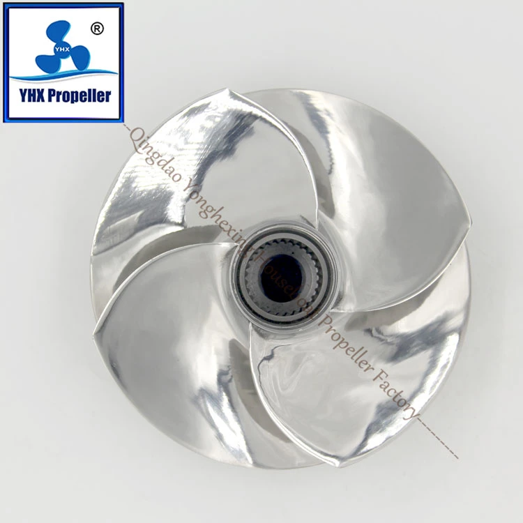 Polished Jet Ski Impeller for Bombardier 159mm	15/21