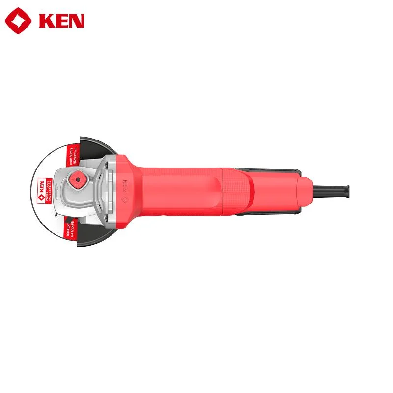 Ken 125mm Ferramenta eléctrica Rectificadora com pega lateral, Ferramenta de Desbaste