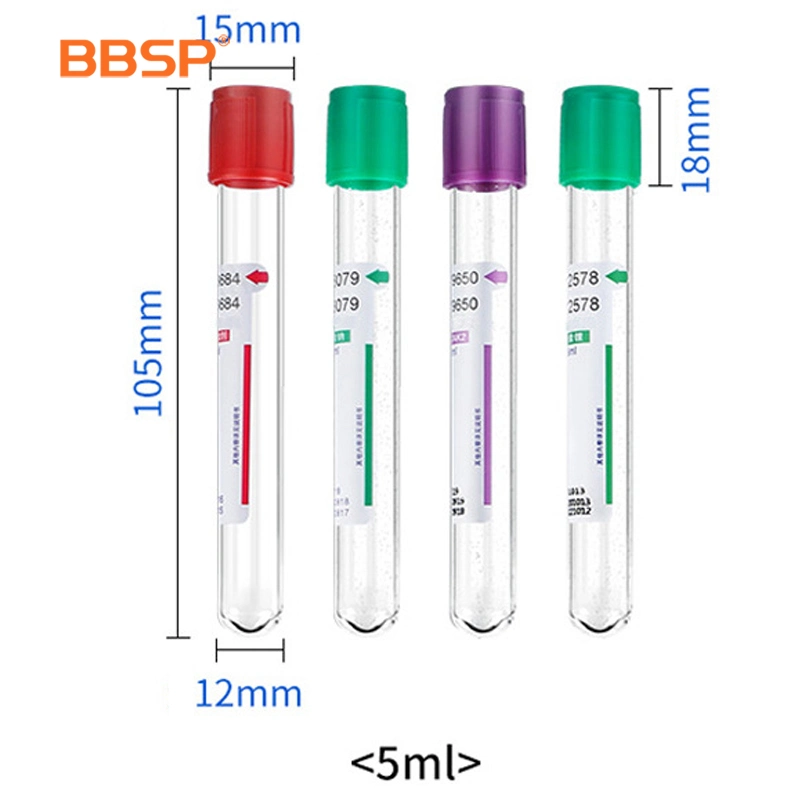 Los productos médicos desechables, los dibujos de sangre K2/K3 Tubo de extracción de sangre de vacío de EDTA