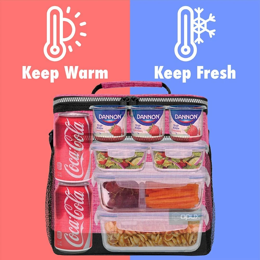 New Outdoor Picnic Bag Portable Waterproof Cooler Bag Shoulder Fresh-Keeping Lunch Bag Hot Sell Icy Pack