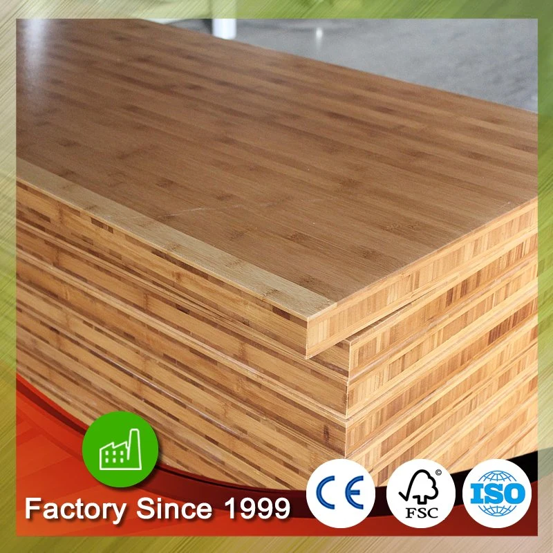 Bancada de cozinha em bambu preço de fábrica da mesa de comprimento de bancada 1000mm-4000mm 1-9 camadas 15mm 20mm 35mm 40mm 50mm 38mm