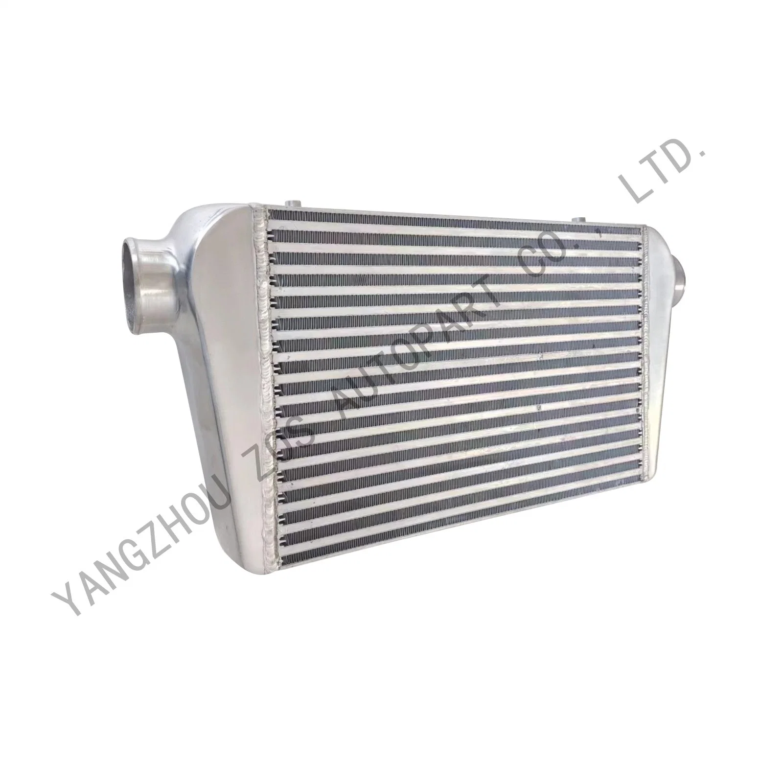 Sistema de arrefecimento do intercooler em alumínio para 451 * 298 * 105 mm de entrada/saída 75 mm