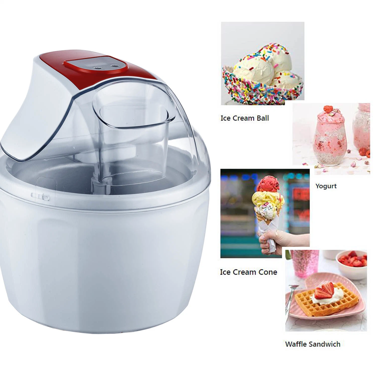 Best1.2L Automatic Home Frozen Yogurt Ice Cream Maker