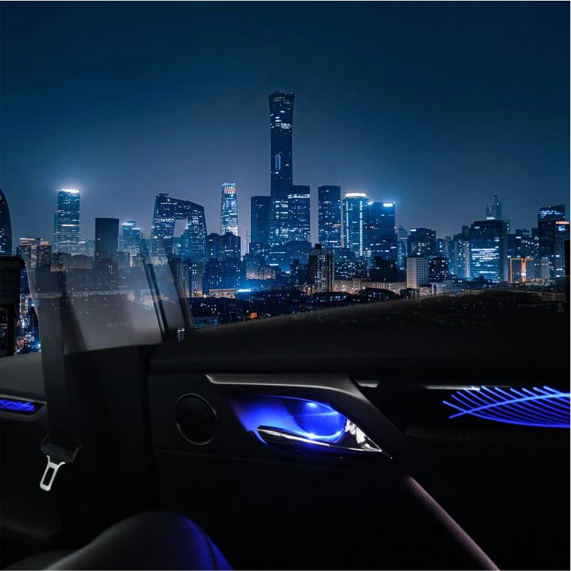 Car Interior Original Modified 64 Colors Lighting Decoration Atmosphere Light Kit