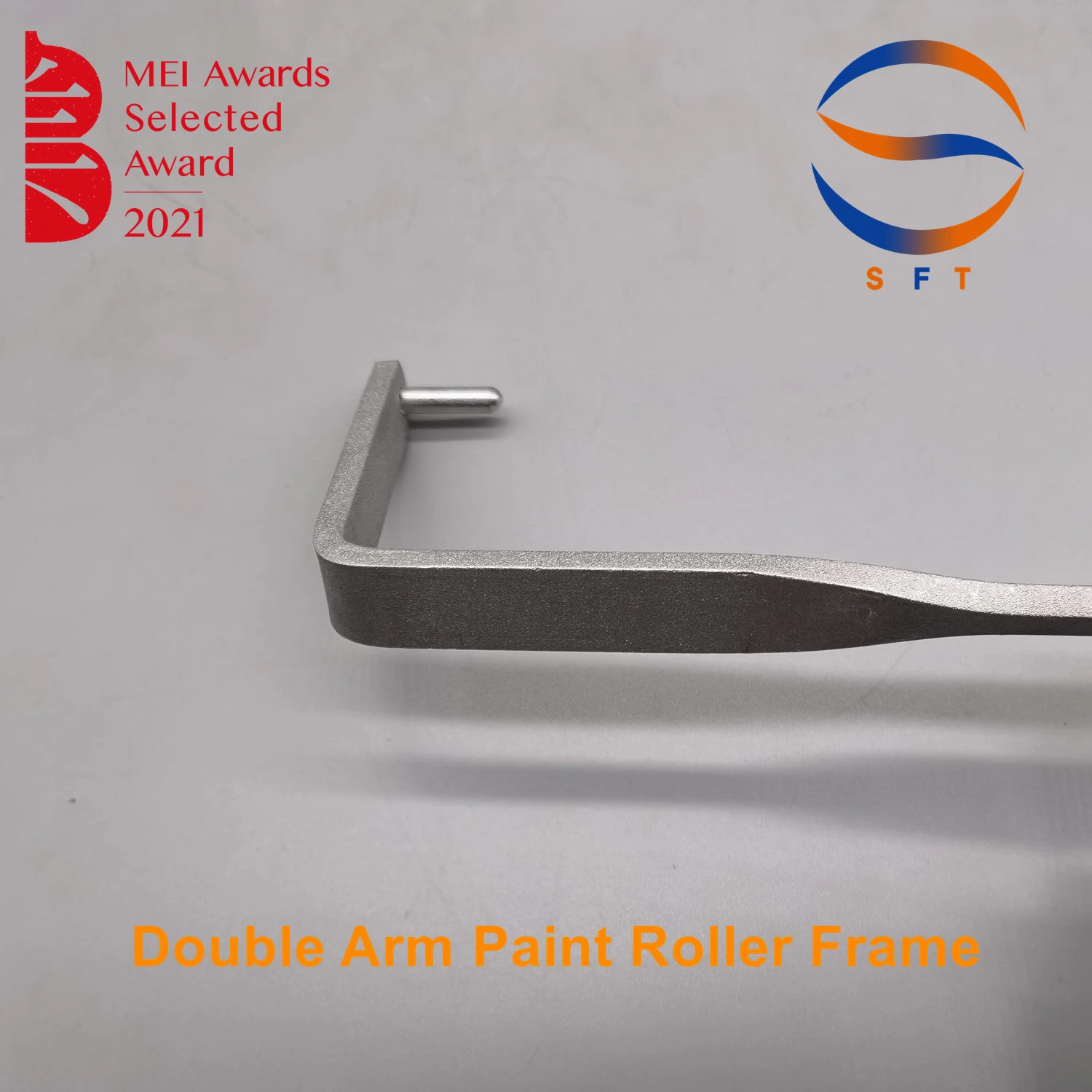 12 Inch Aluminium Double Arm Frame with Threaded Plastic Handle