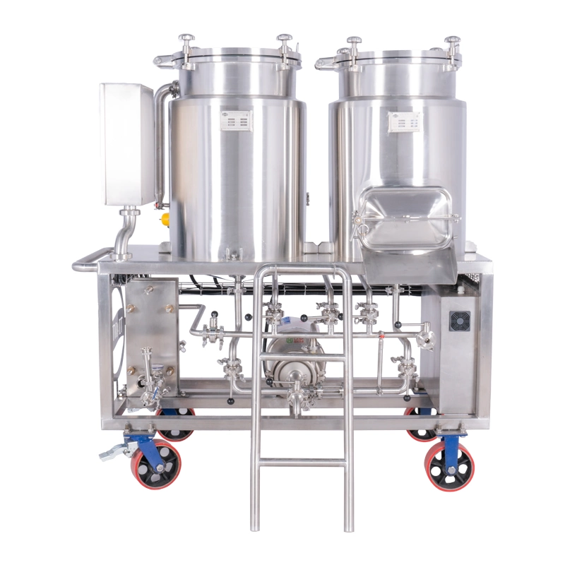 100L 2vessels Electric Heating Beer Brewing Equipment