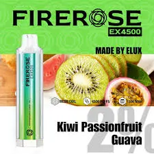 Elux Firerose 4500 50 Regular Flavors Randm Tornado 7000 Puffs Disposable Vape Pen 50mg Flashing RGB LED Rechargeable Disposable Mini E-Cigarette